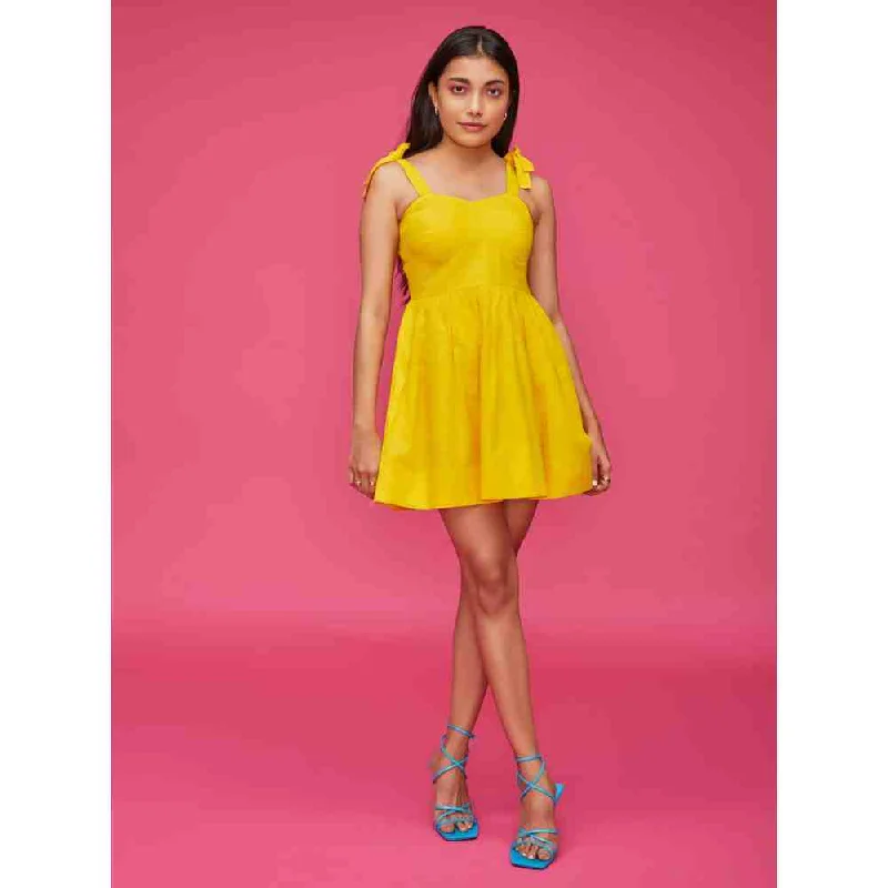 Poppi Yellow Honey Dress
