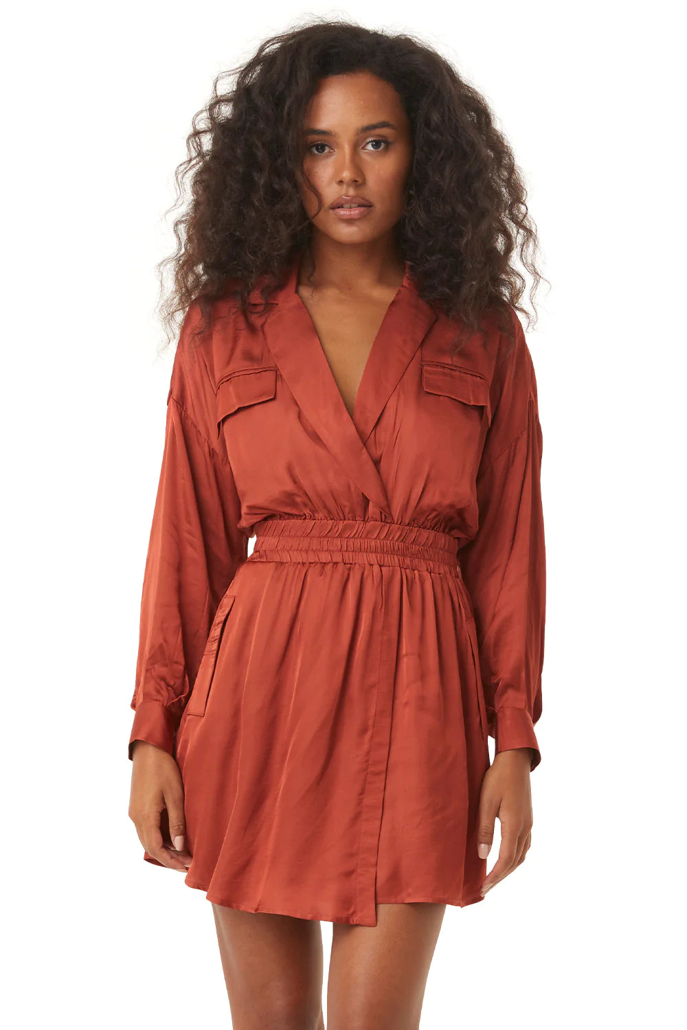 Orange Satin