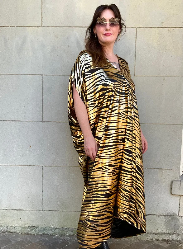 Oro Tigre Caftan Dress