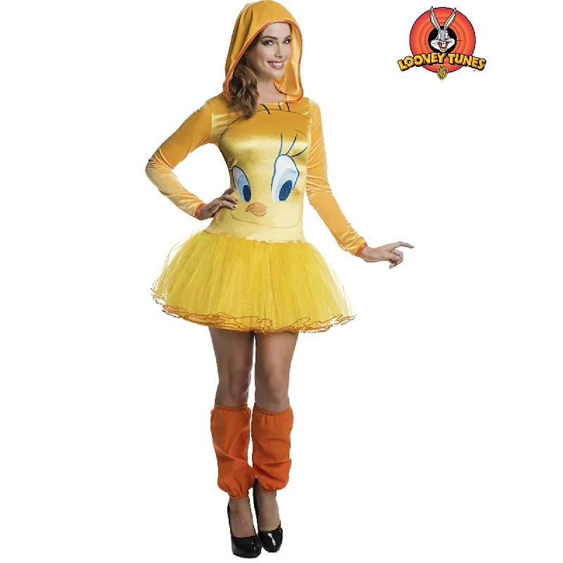 Tweety Hooded Tutu Dress