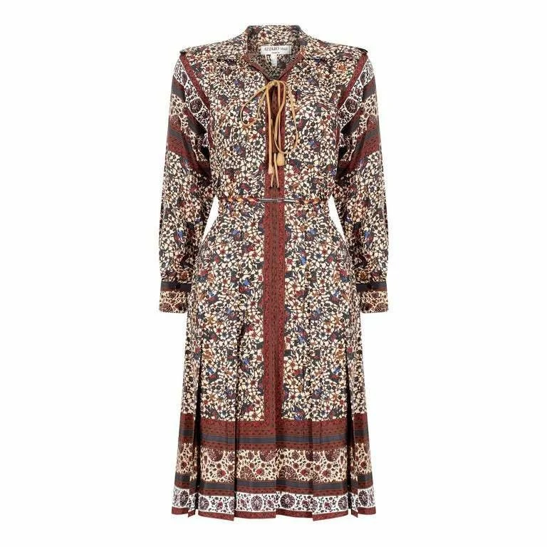 1970s Ted Lapidus Boho Dress