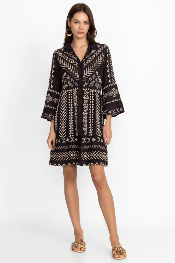 Charis Easy Tiered Dress - Johnny Was