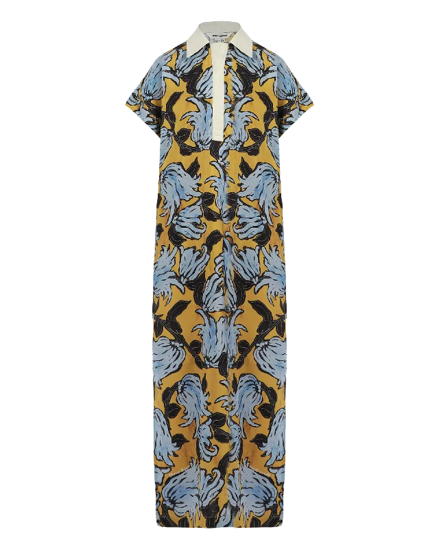Flora Maxi Golf Dress