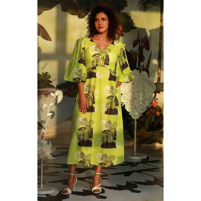 Ekastories Carbonic Forest Dress