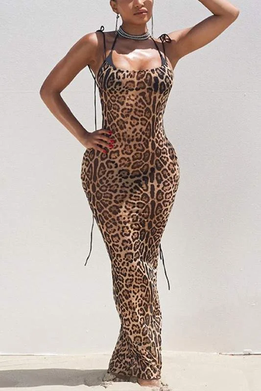 MESH COVER UP LONG DRESS