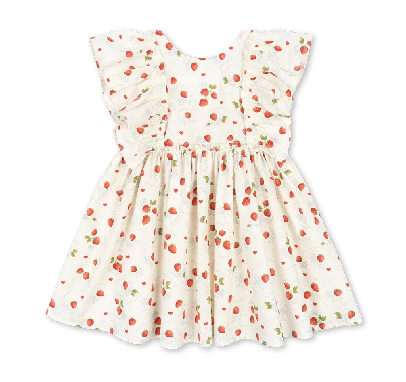 ( KS102447) Evia Bow Dress - Marmalade