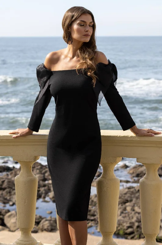 Knit Dress Black - Frank Lyman