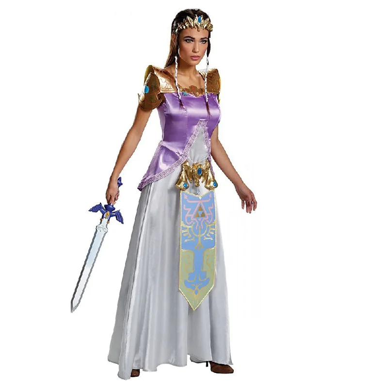 Legend Of Zelda Costume Princess Dress Deluxe Women's And Tween Sizes
