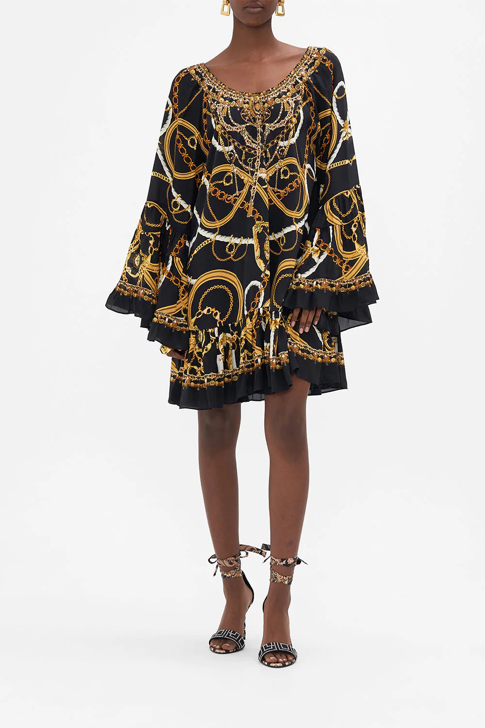 A Line Frill Dress Coast To Coast - Camilla