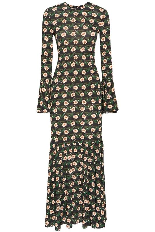 Alba Dress | Mayfair Black in Flowy Jersey
