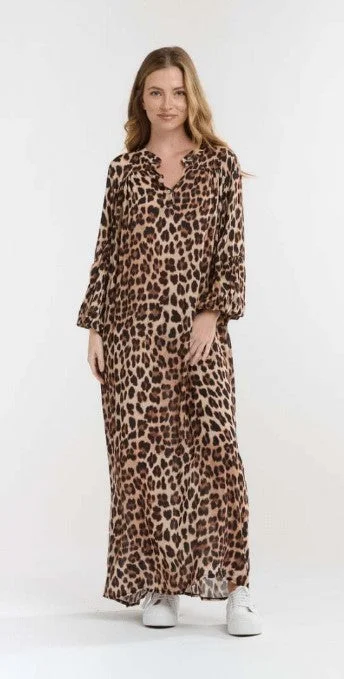 Billow Dress Leopard