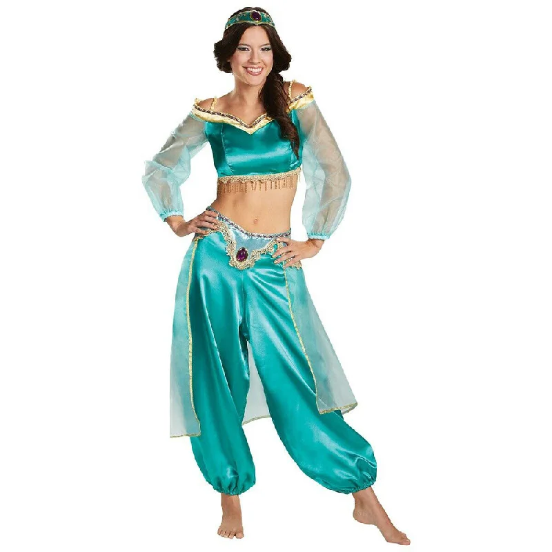 Jasmine Costume Aladdin Princess Women's Fab Prestige Dress