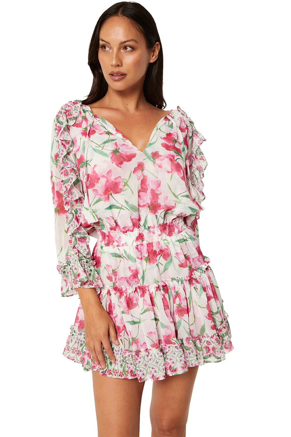 Eliza Dress Spring Fuschia - MISA