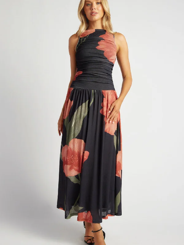 Annabelle Floral Print Jersey Dress 1739