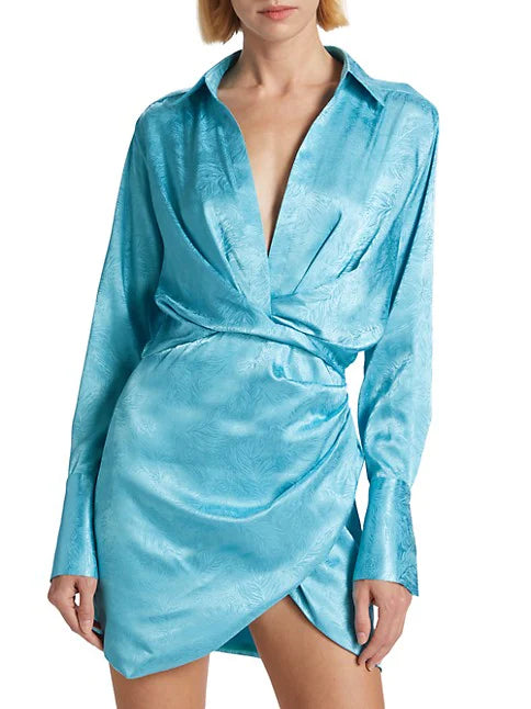 Montmartre Dress Aqua - Le Superbe