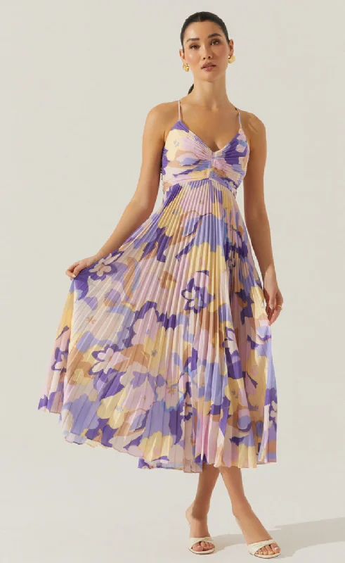 Blythe Dress | Purple Multi