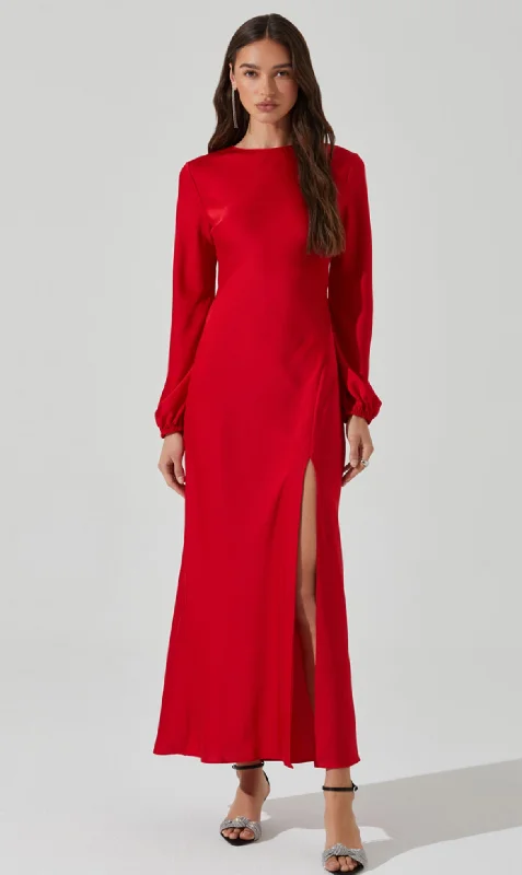 Elyse Dress | Red