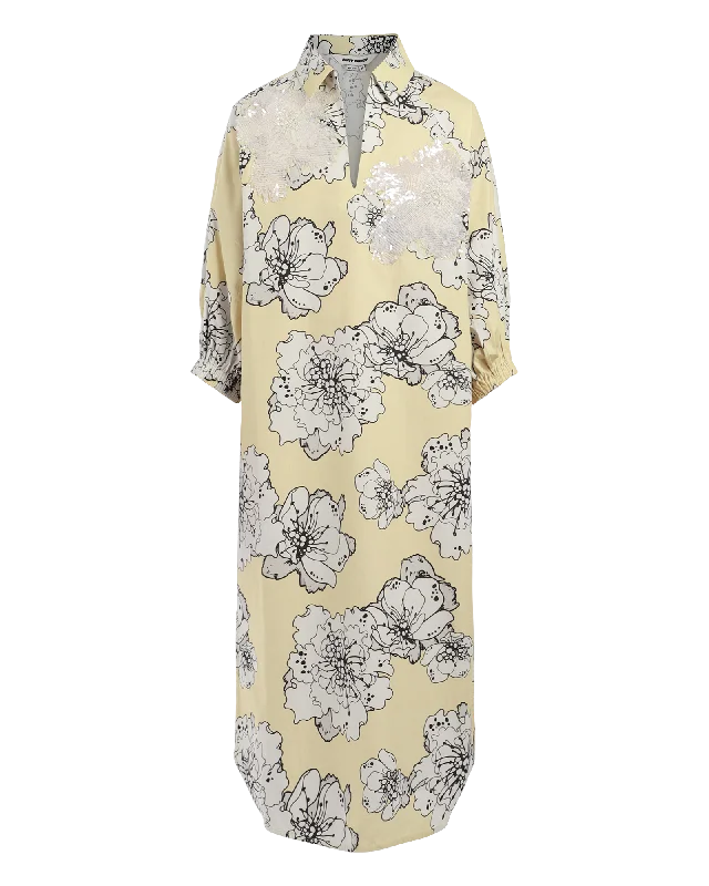 Floral Raglan Dress