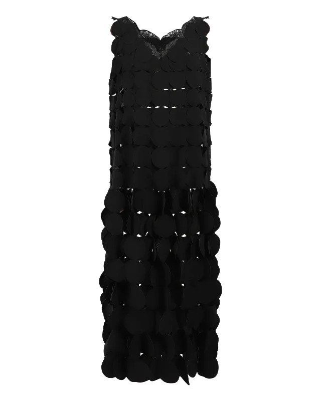 Multi Circle and Lace Dress