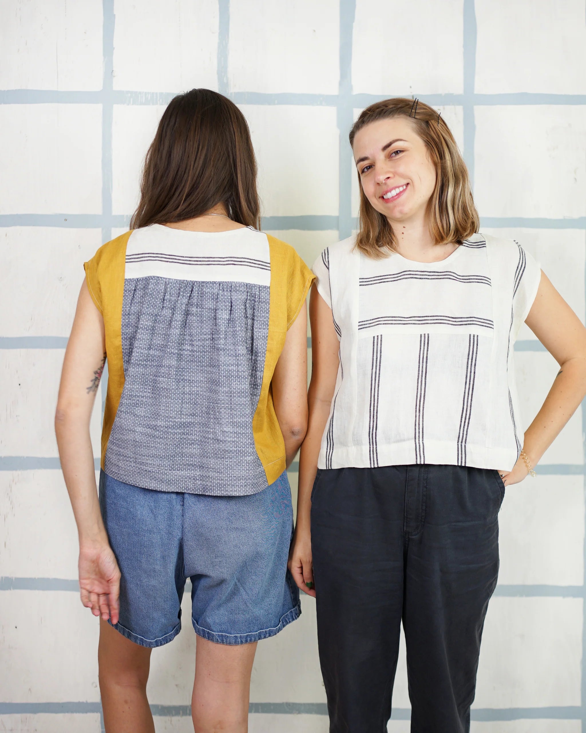 Matchy Matchy Sewing Club, Skipper Top and Dress, PDF Pattern (with or without printing)