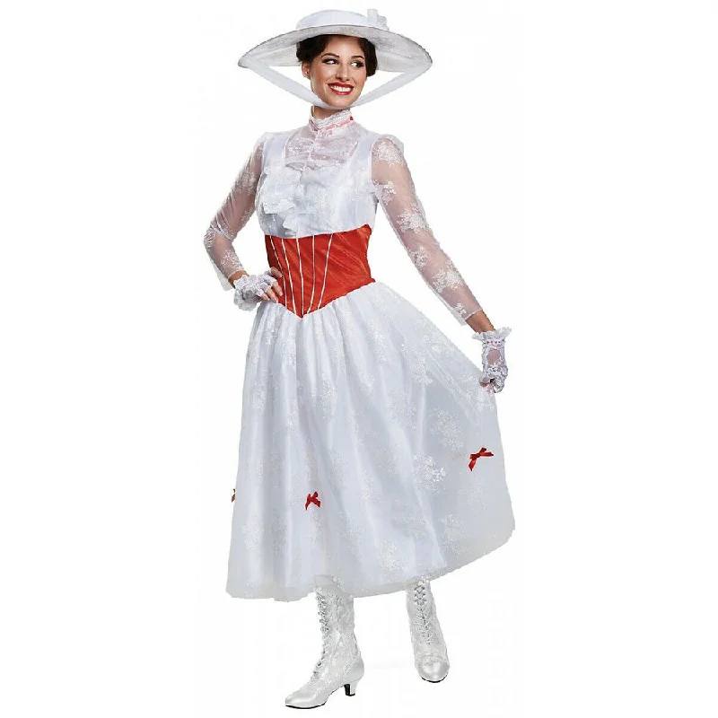 Mary Poppins Women's Deluxe Dress Costume