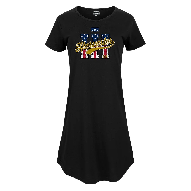 IH Harvester BBTail Patriotic Womens Anyway Dress
