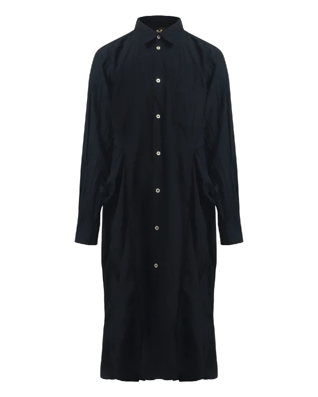 Raw Seam Dress