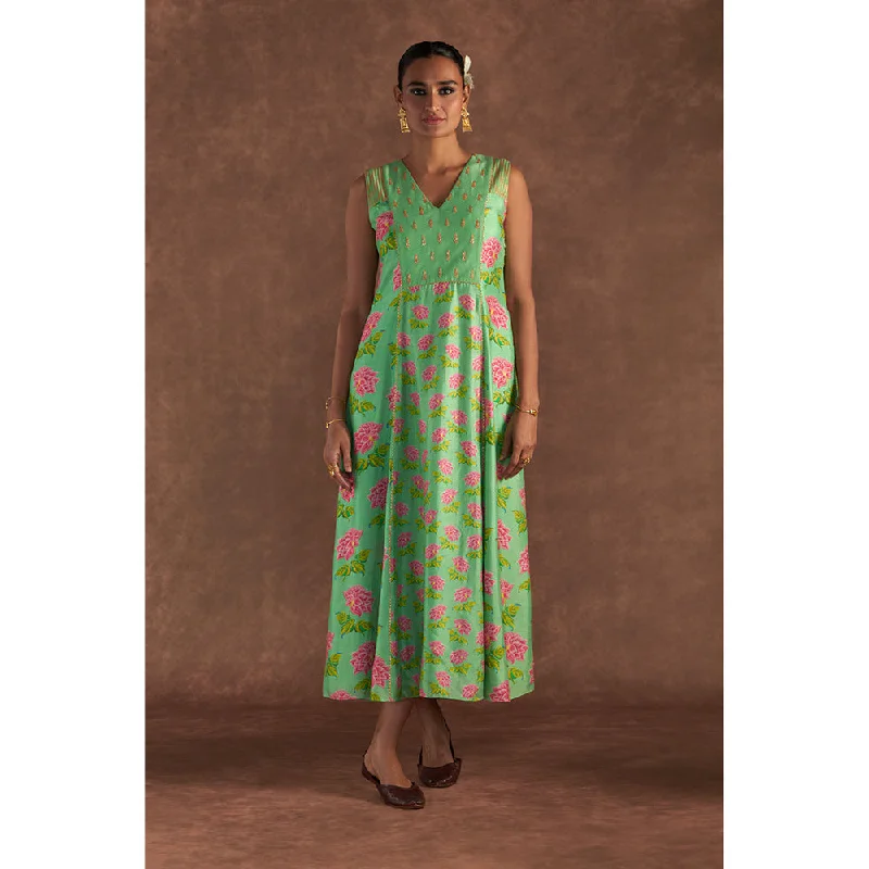 Masaba Sea Green Grace Kurta Dress