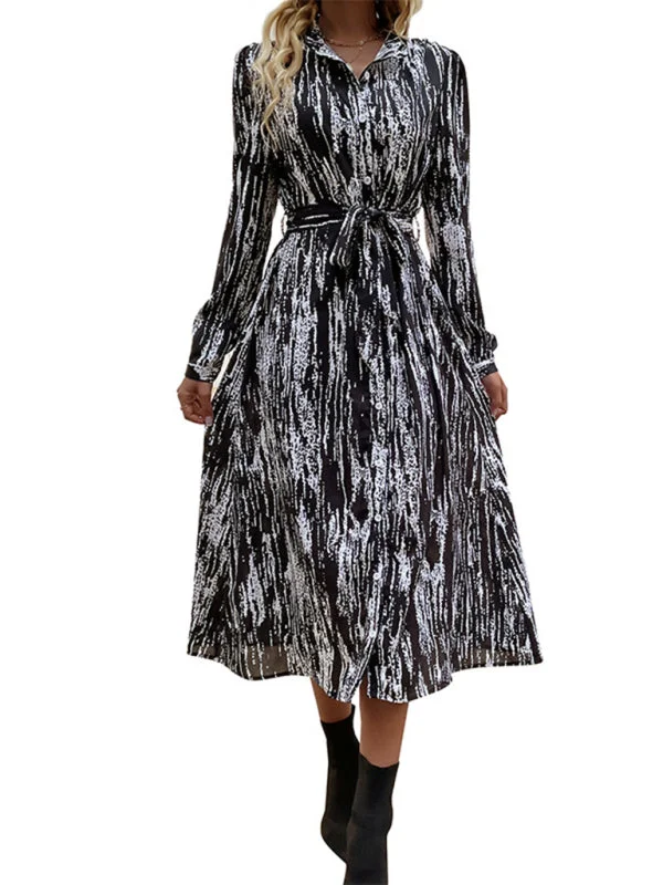 Blue Zone Planet |  Long Sleeve Tie Dye Dress