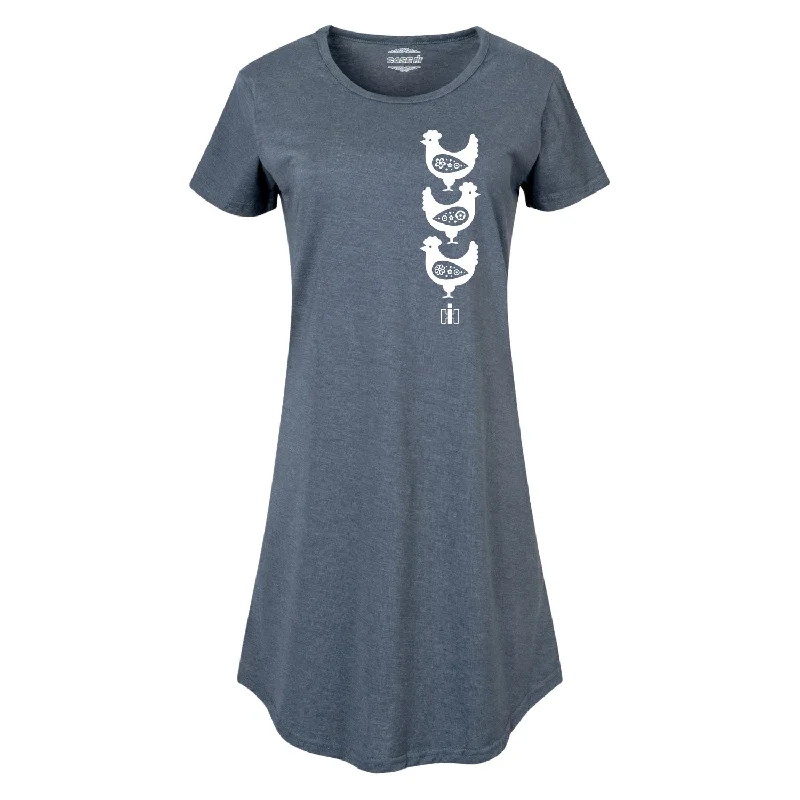 Scandinavian Chickens IH Womens Anyway Dress