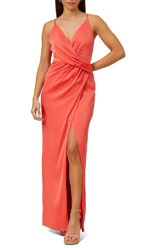 Aidan Mattox MN1E207351 - Draped Dress