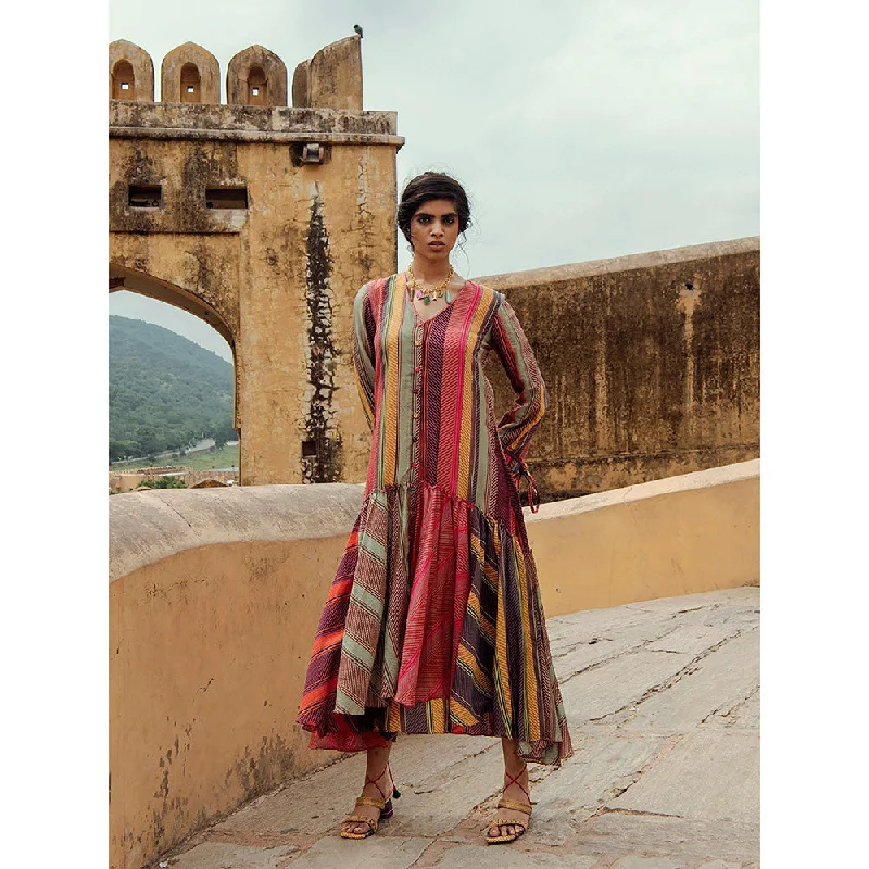 Swati Vijaivargie Kishangarh Frill Dress
