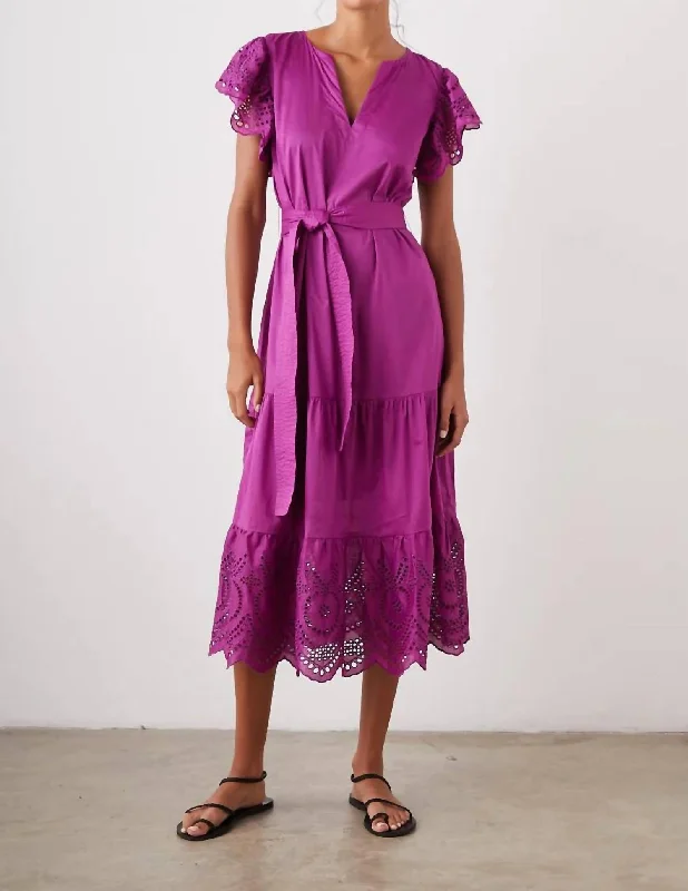 Gia Dress In Berry