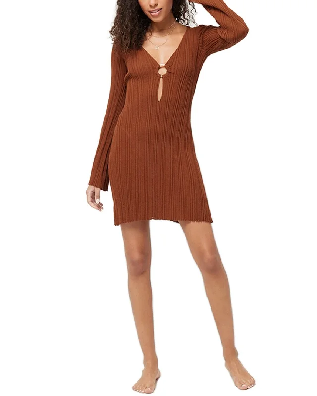 L*Space Wailea Linen-Blend Cover-Up Dress