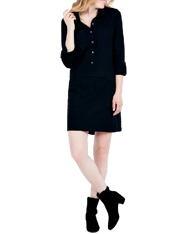 NIC+ZOE Convertible Sleeve Pocket Dress