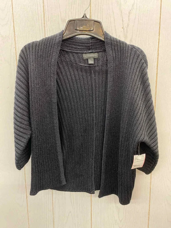 Worthington Black Womens Size L Sweater Tailored Straight A-Line