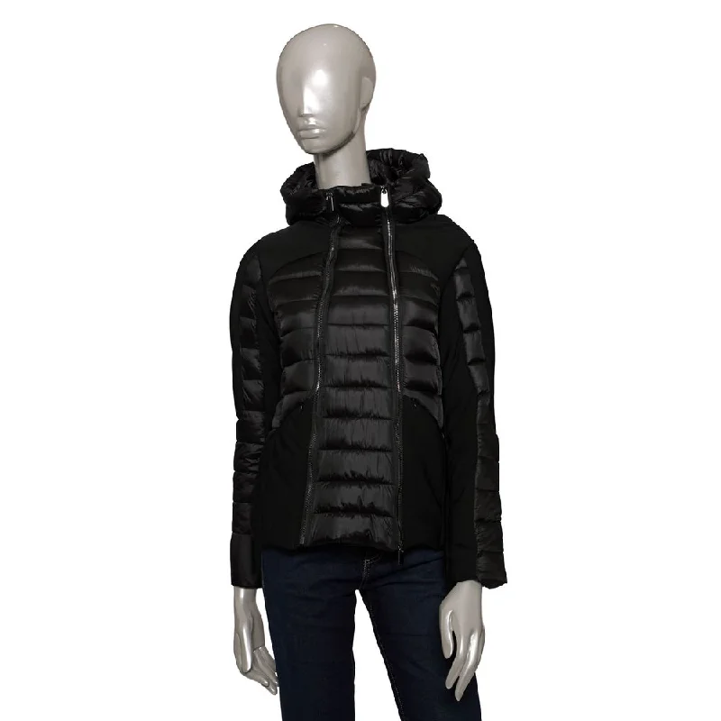 Baldinini Trend  Polyester Jackets & Women's Coat Nylon Fabric Polyester Fabric Spandex Fabric