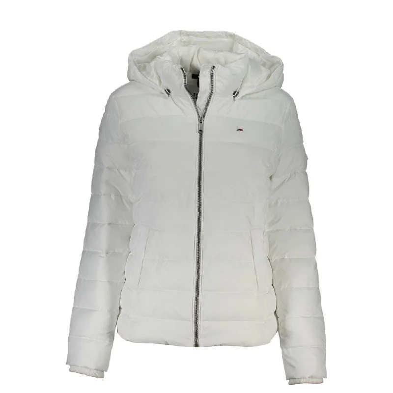 Tommy Hilfiger  Polyester Jackets & Women's Coat Faux Fur Jacket Real Fur Jacket Shearling Jacket