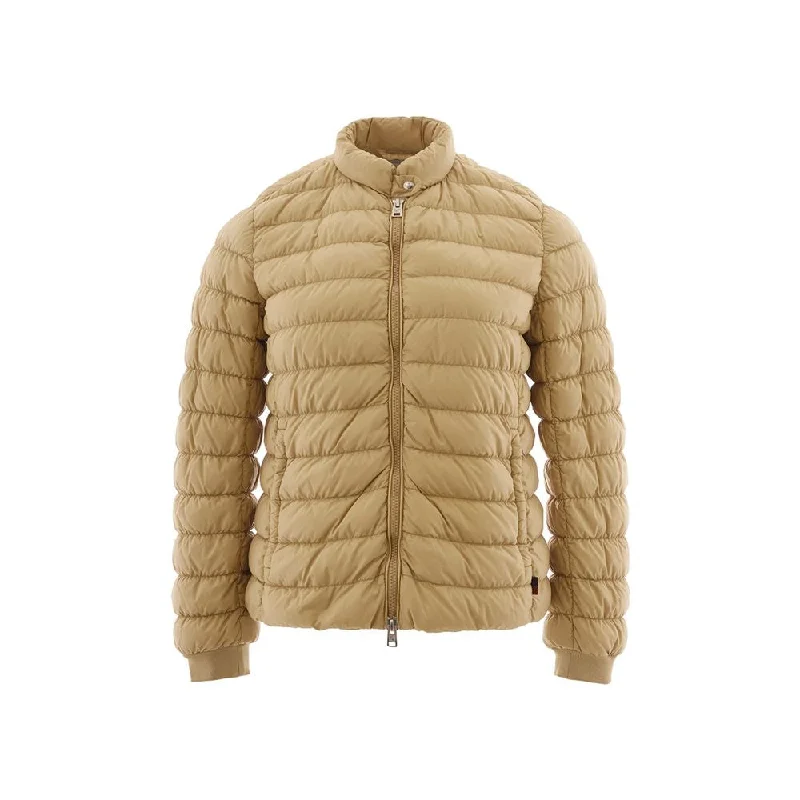 Woolrich  Polyamide Designer Women's Jacket Hooded Jacket Caped Jacket Shawl Collar Jacket