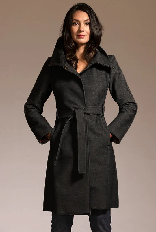 PEPPER TRENCH COAT waterproof Stylish Single-Breasted Trench Coat