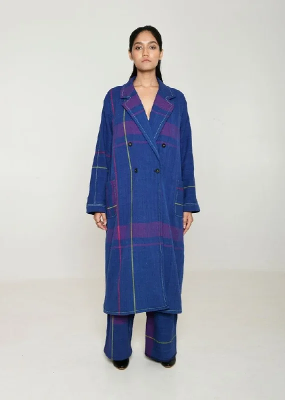 Recycle Ren Women Trench Coat Classic Double-Breasted Trench Coat