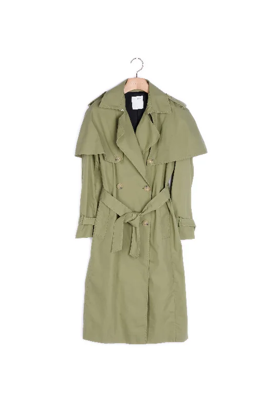 Trench avec empiècement amovible Stylish Trench Coat with Pockets