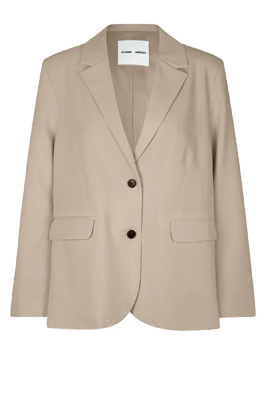 Samsøe Samsøe Ramona Blazer - Silver Sage Women's Unique Blazer