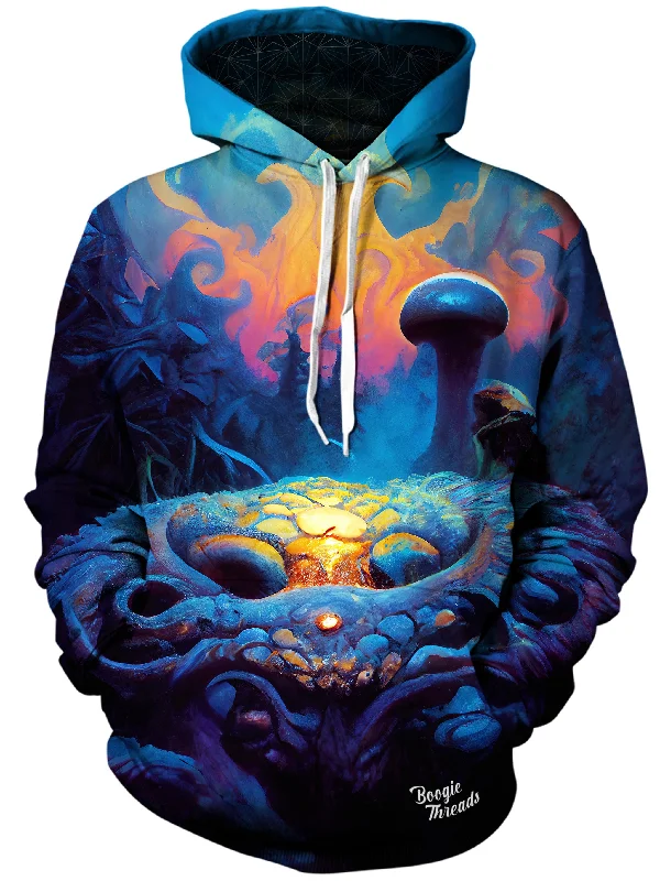 Abstract Protest Unisex Hoodie Hoodie with Ribbed Neckline Snug Warm