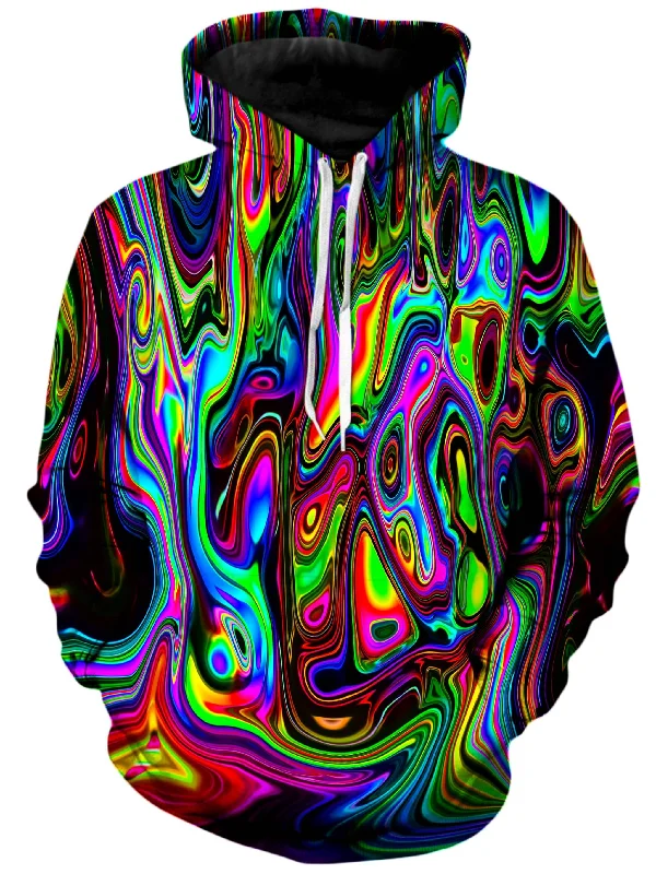 Acid Drop Unisex Hoodie Hoodie with Hem Detail Decorative Unique