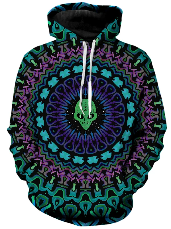 Alien Kaleidoscope Unisex Hoodie Graphic Hoodie Design Print