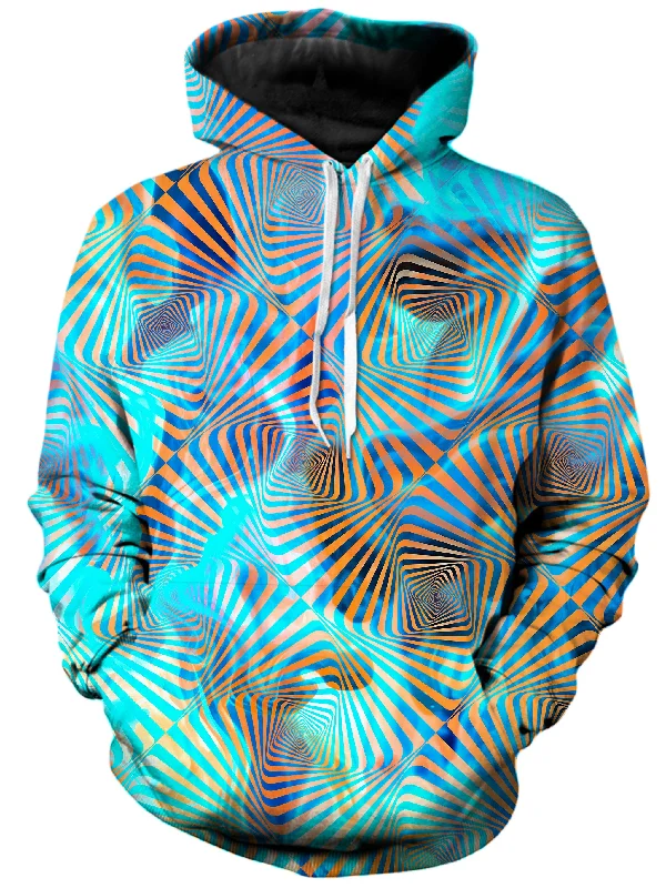 Aqua Plasma Unisex Hoodie Hoodie with Puffed Sleeves Voluminous Trendy