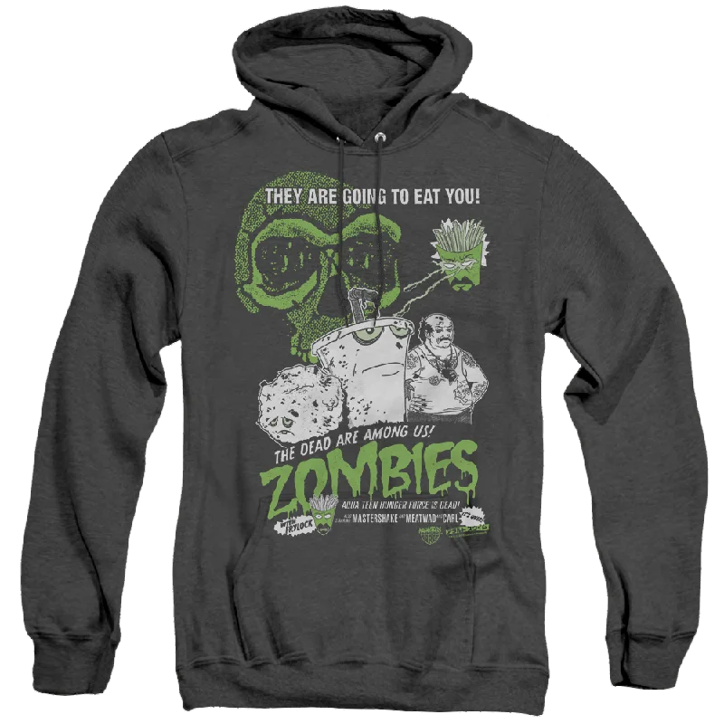 Aqua Teen Hunger Force Zombies - Heather Pullover Hoodie