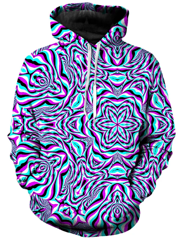 Aquarius Unisex Hoodie Hoodie with Distressed Vintage Worn