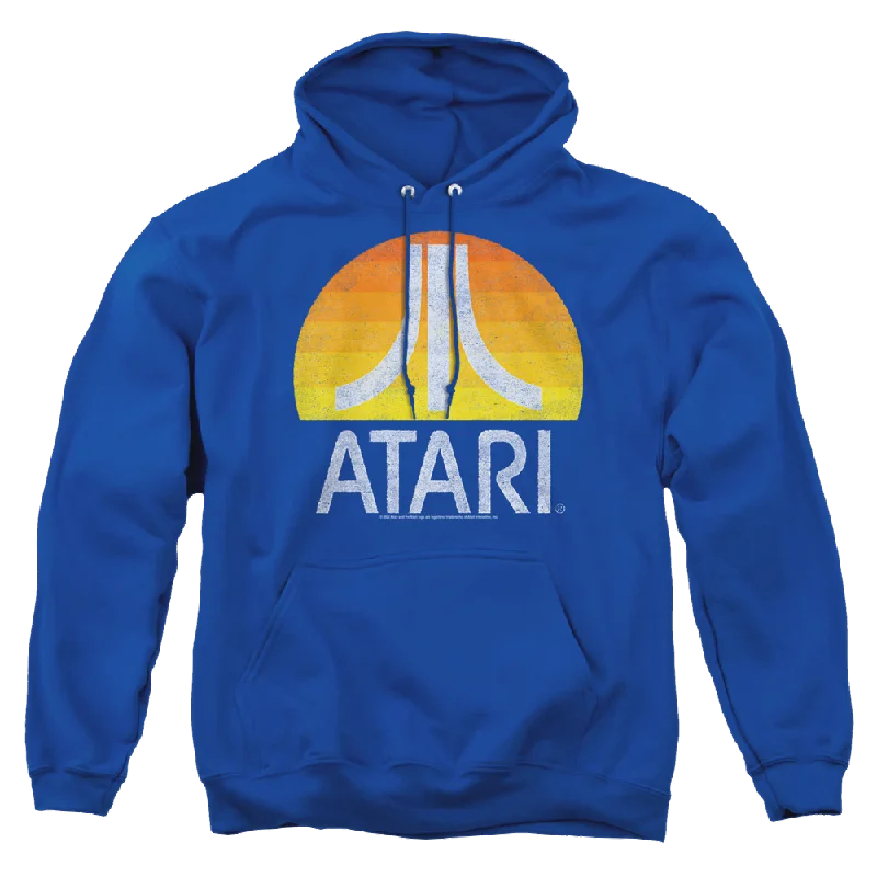 Atari Sunrise Eroded - Pullover Hoodie Crew Neck Wool